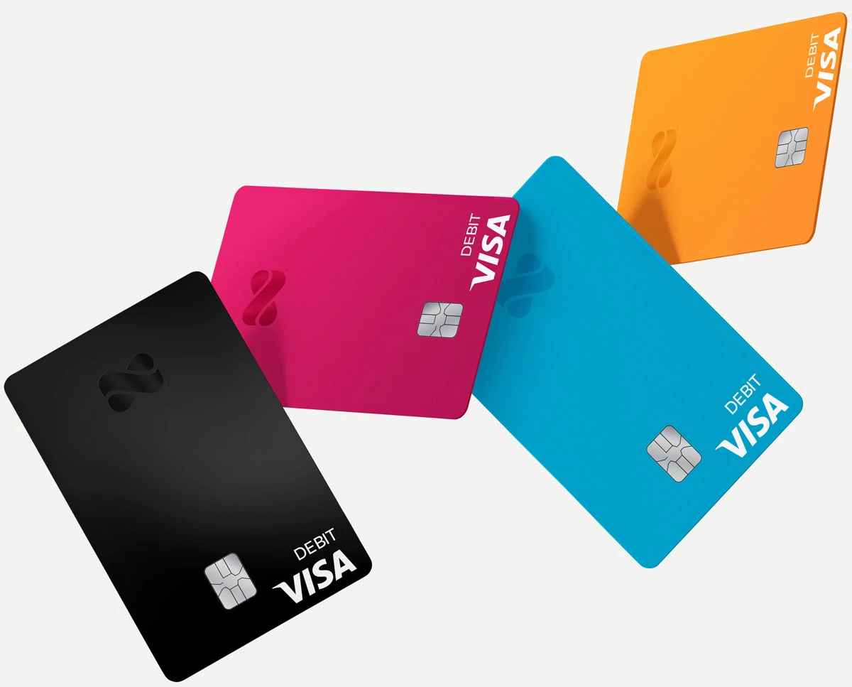 Netspend Prepaid Cards in 4 colors