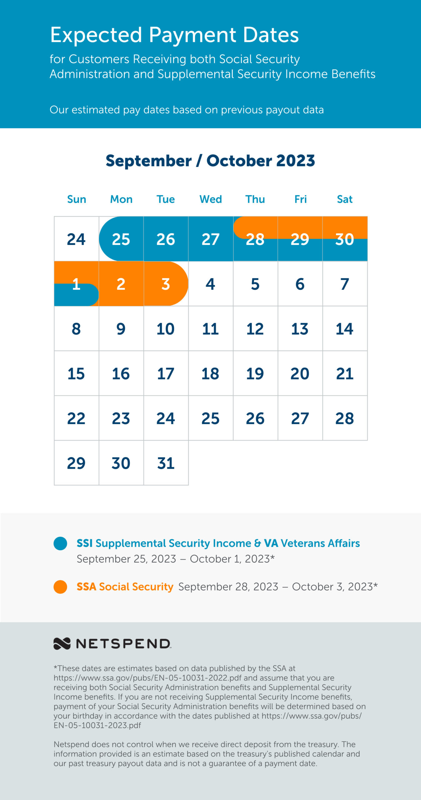Benefits Calendar Sep Oct 2023